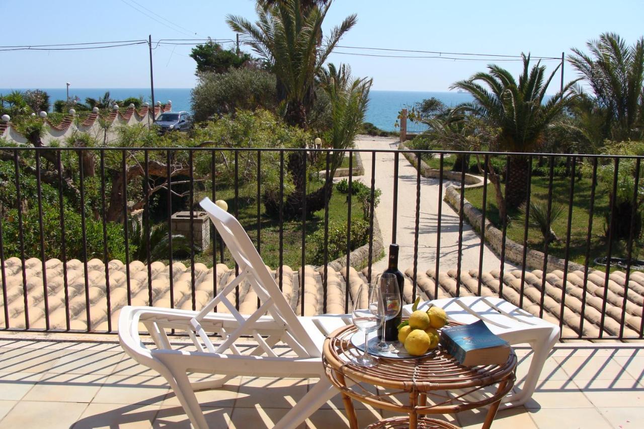 La Villa Rosa Al Mare Pozzallo Kültér fotó